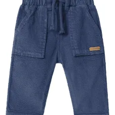 Брюки с вельветовой отделкой