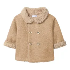 Жакет с узором в елочку