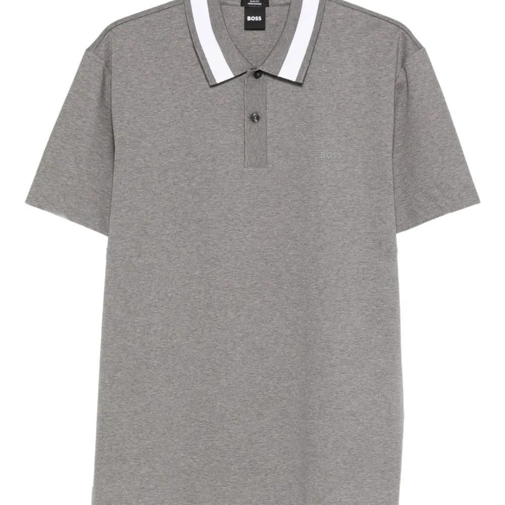 Мерсеризованная рубашка поло