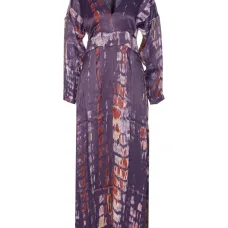 Платье Shellu с V-образным вырезом и принтом