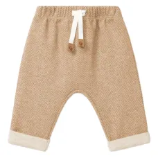 Брюки с узором в елочку