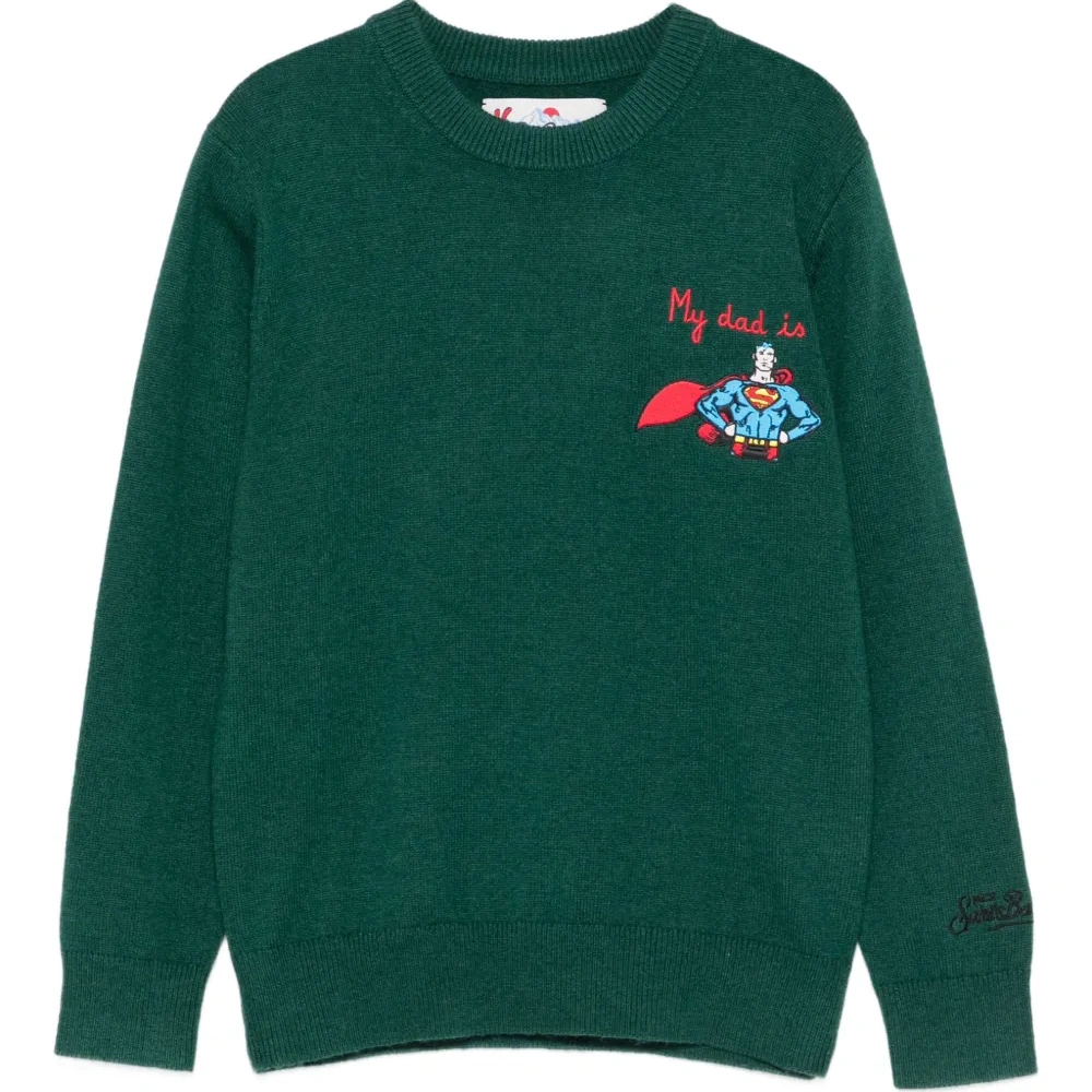 Свитер Douglas Superman с графичным принтом