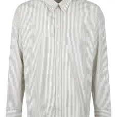 Рубашка из хлопка в полоску
