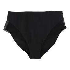 Трусы-брифы с сетчатой вставкой Трусы-брифы с сетчатой вставкой