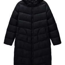 Пуховик с капюшоном