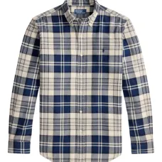 Рубашка с воротником на пуговицах