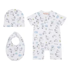 Комплект для новорожденного с принтом Комплект для новорожденного с принтом