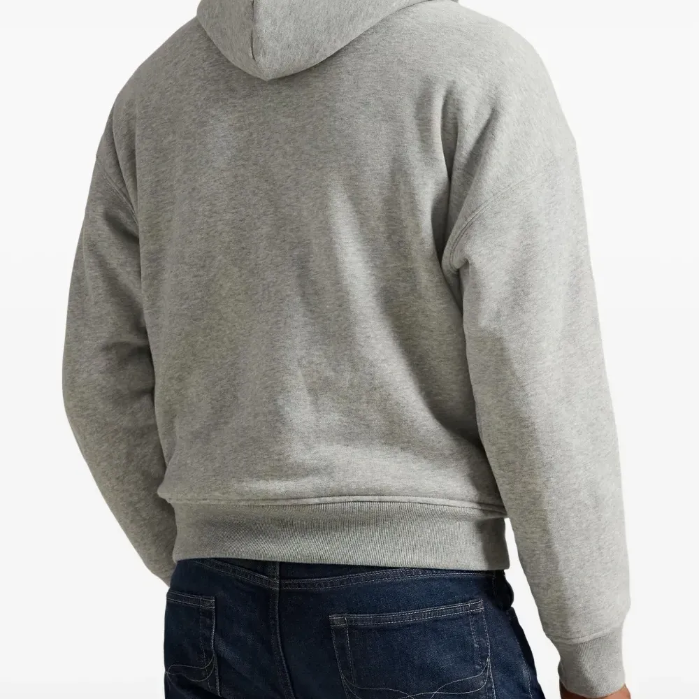 Худи с вышитым логотипом