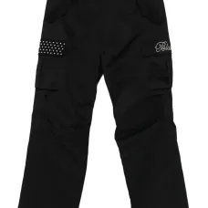 Брюки карго с вышивкой