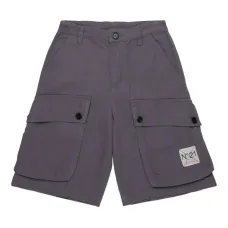 Шорты карго с пуговицами