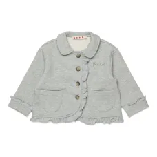 Куртка с оборками и логотипом