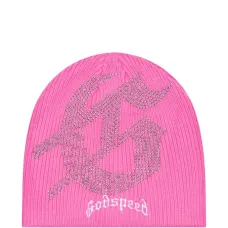 Шапка-бини с заклёпками