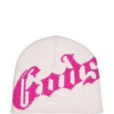 Шапка-бини с украшением в виде логотипа OG