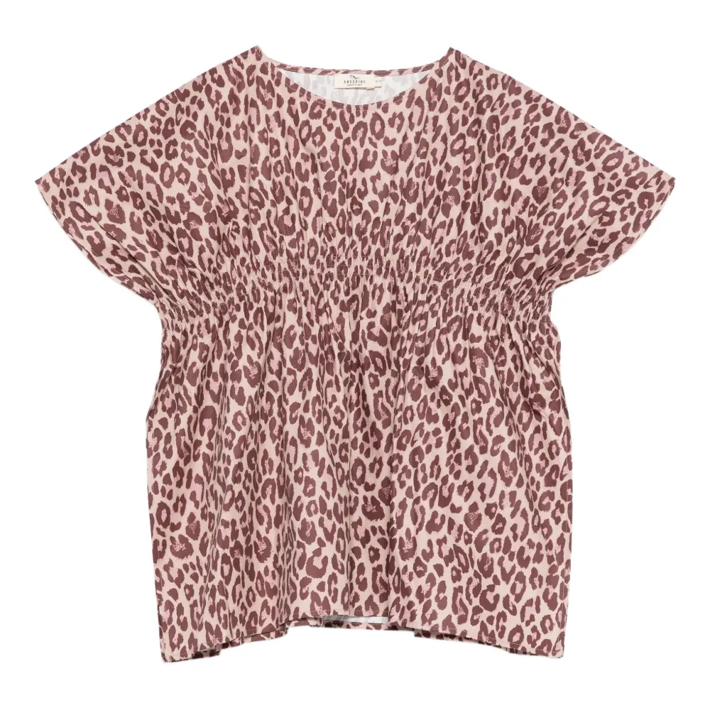 Платье с принтом тай-дай