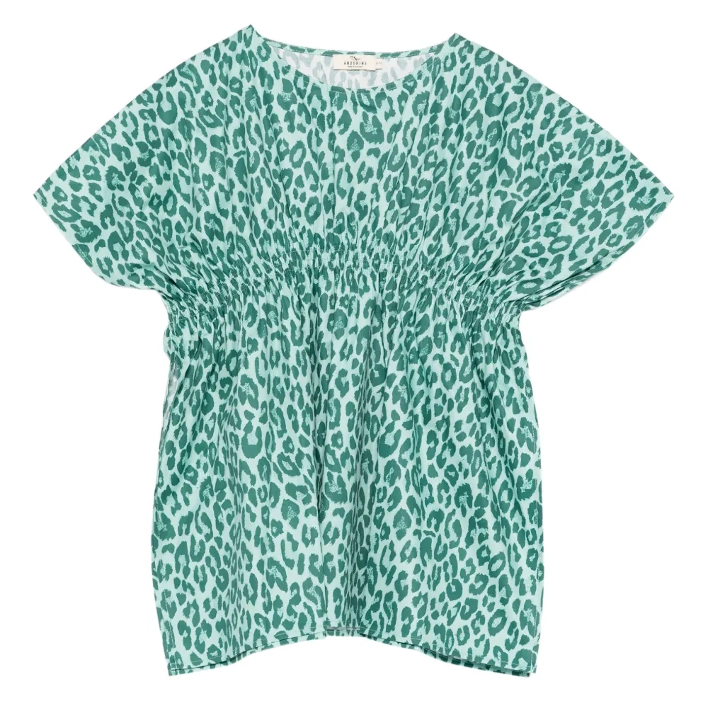 Платье с принтом тай-дай