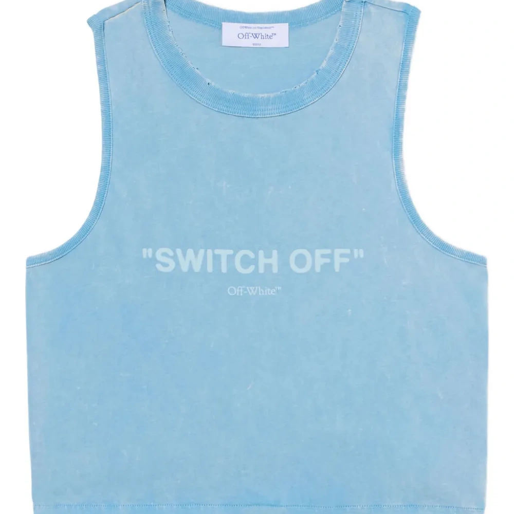 Топ Switch Off без рукавов Топ Switch Off без рукавов