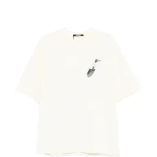 Футболка с вышивкой в виде лопаты