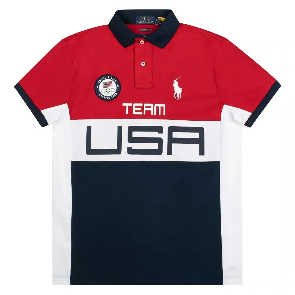 Рубашка поло с принтом Team USA