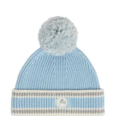 Шапка бини с помпоном