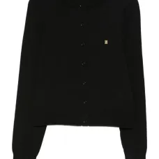 Кардиган с круглым вырезом