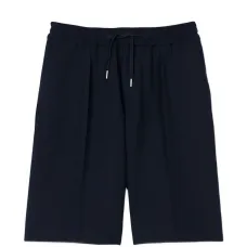 Плиссированные шорты на завязках Плиссированные шорты на завязках