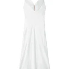 Платье с V-образным вырезом