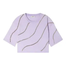 Декорированная укороченная рубашка Декорированная укороченная рубашка