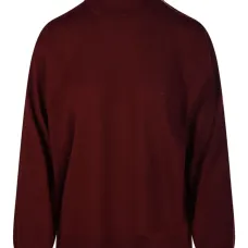 Свитер с высоким воротником на молнии