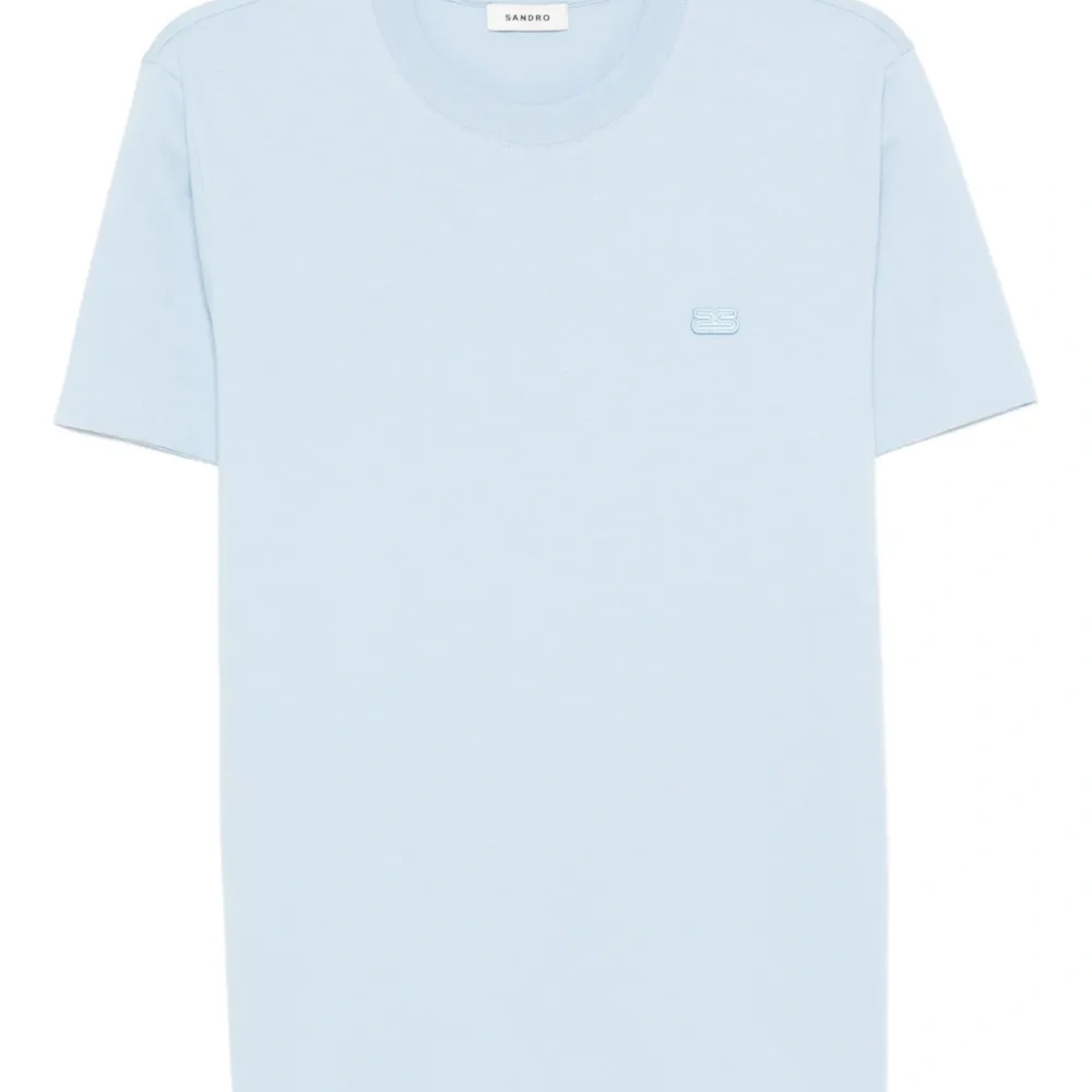 Футболка с нашивкой-логотипом