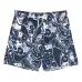 Плавки-шорты с цветочным принтом