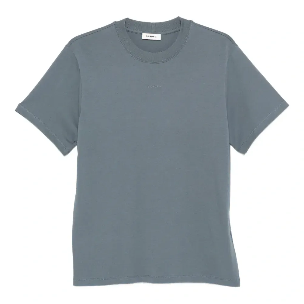 Футболка с круглым вырезом