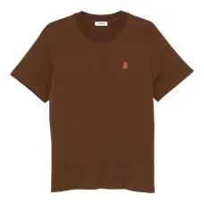 Футболка с круглым вырезом