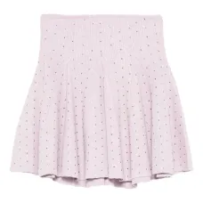 Юбка мини с эластичным поясом Юбка мини с эластичным поясом