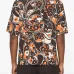 Рубашка с короткими рукавами и цветочным узором
