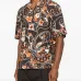 Рубашка с короткими рукавами и цветочным узором