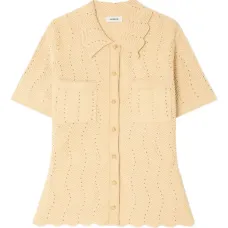 Кардиган с зигзагообразным узором