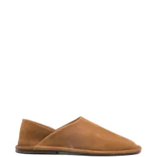 Замшевые лоферы