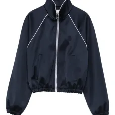 Куртка на молнии с кантом