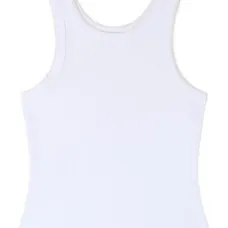 Рифленый топ с бусинами