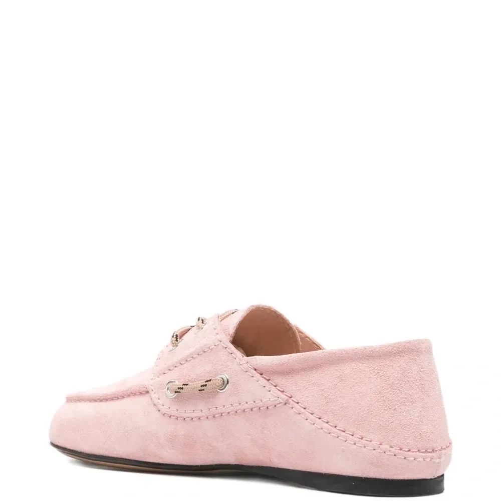 Лоферы со шнуровкой