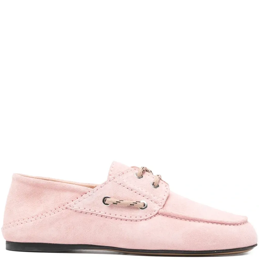 Лоферы со шнуровкой