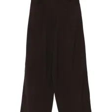 Брюки палаццо с завышенной талией