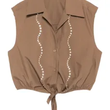 Рубашка с завязками