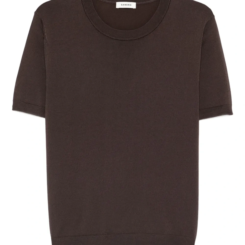 Футболка с короткими рукавами и круглым вырезом