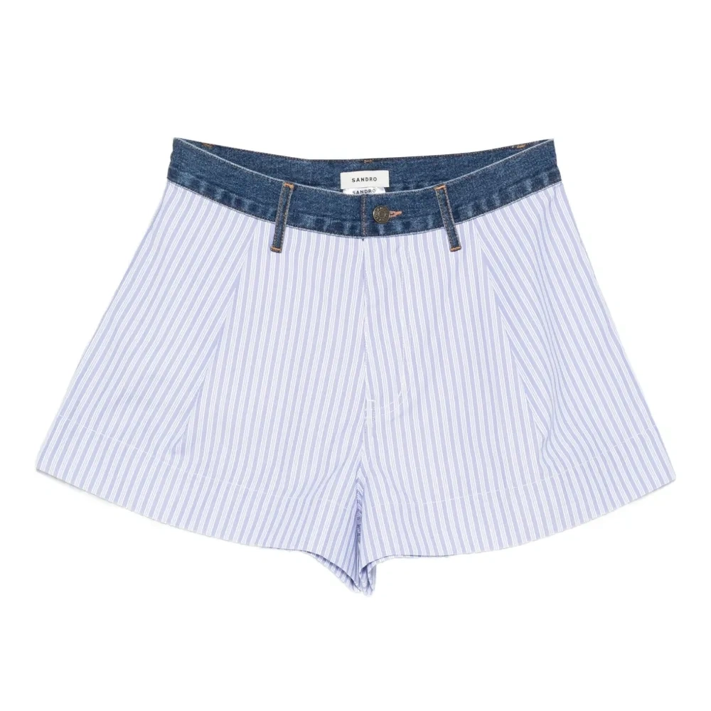 Шорты в полоску