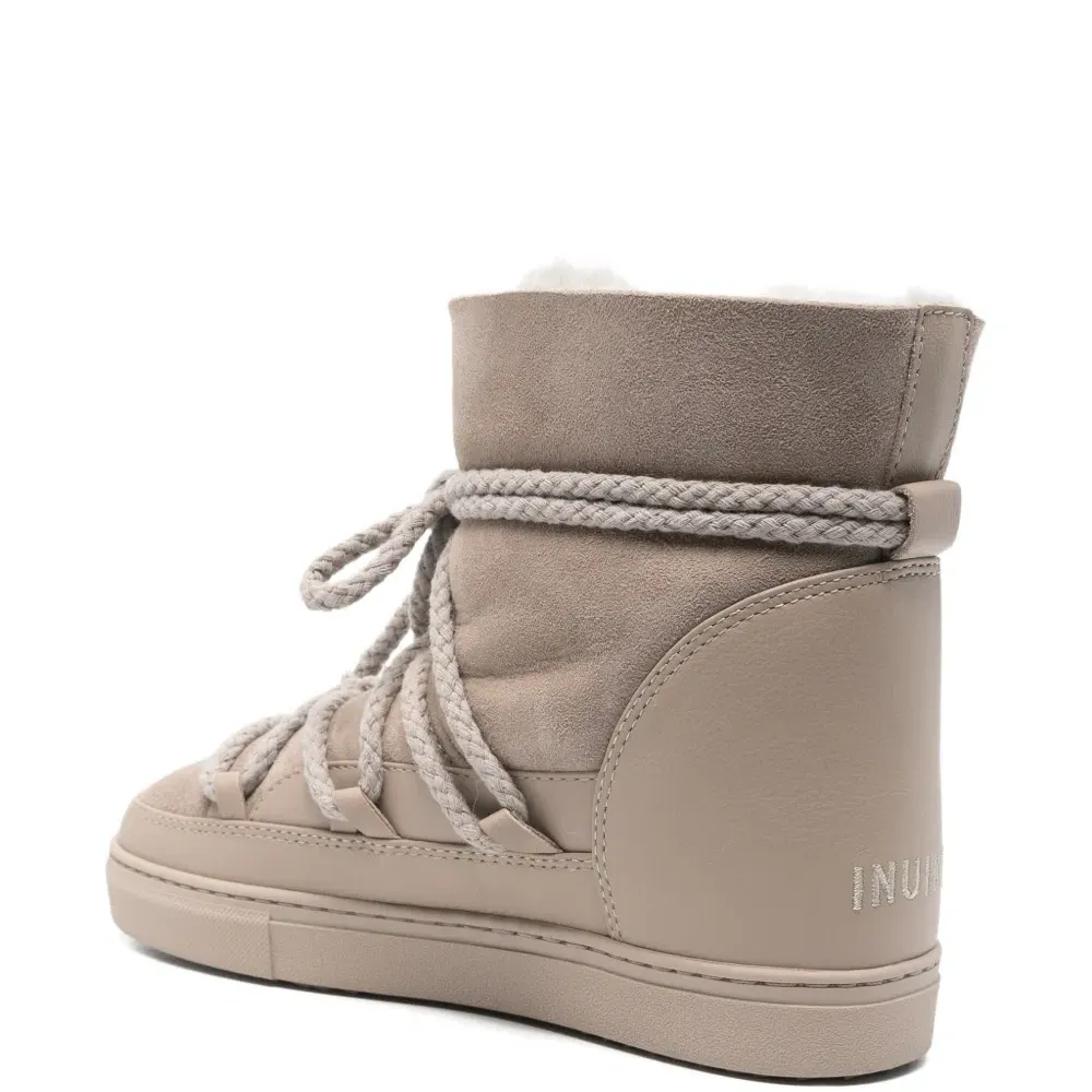 Ботинки с веревочным декором