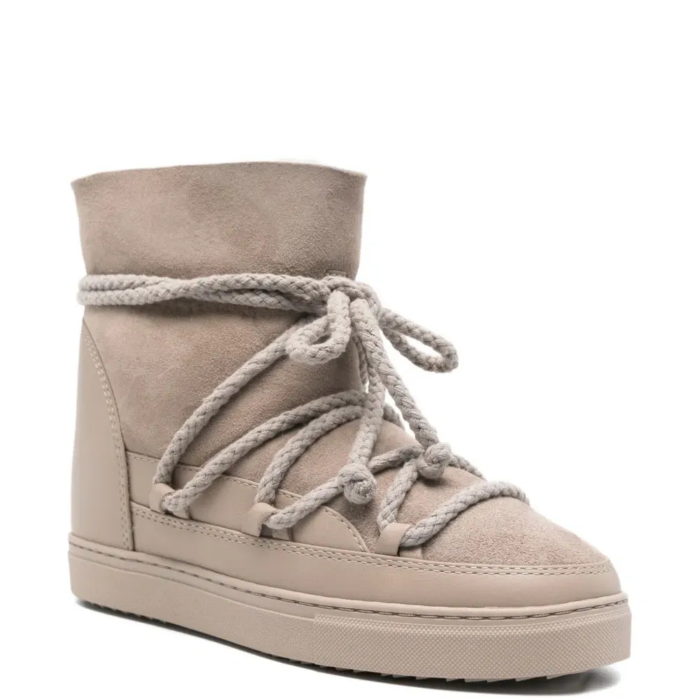 Ботинки с веревочным декором