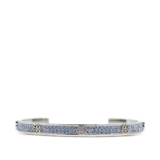 Браслет со стразами и логотипом