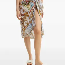 Парео с принтом