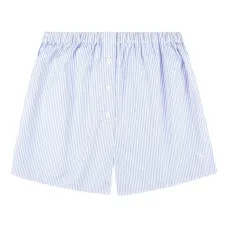 Полосатые шорты на пуговицах